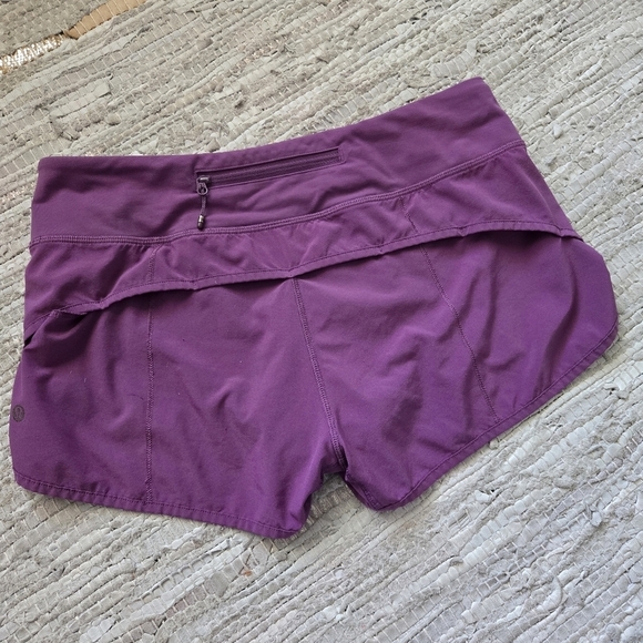 Lululemon Speed Short 4-way Stretch 2.5" Dark Mystic Purple Athletic Running 6 - Picture 5 of 10